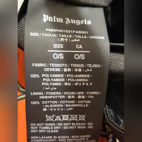 Palm Angels Black Bear Shopping Tote - Picture 9 of 10